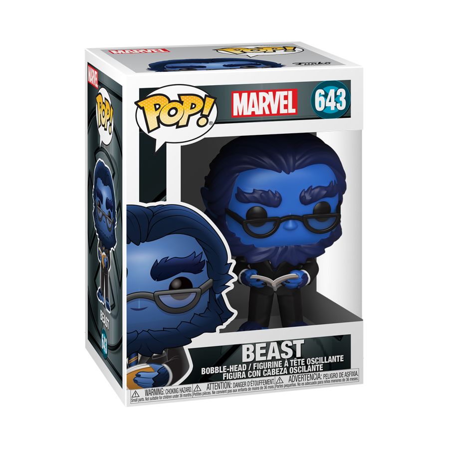 Marvel Beast X Men th Anniversary Pop Vinyl Figure Hero Stash