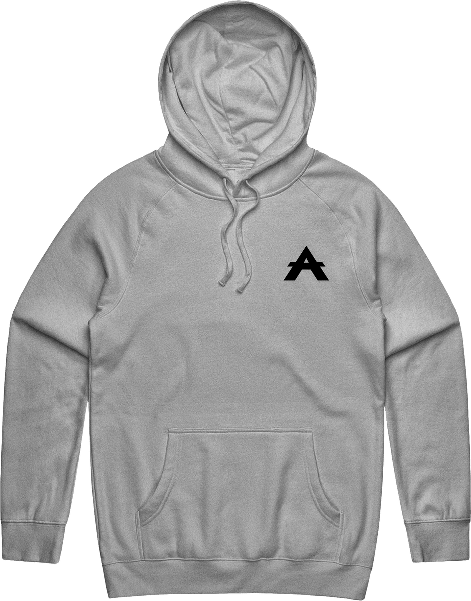 Aloof Icon Hoodie - Grey - Custom Esports Jersey by ARMA