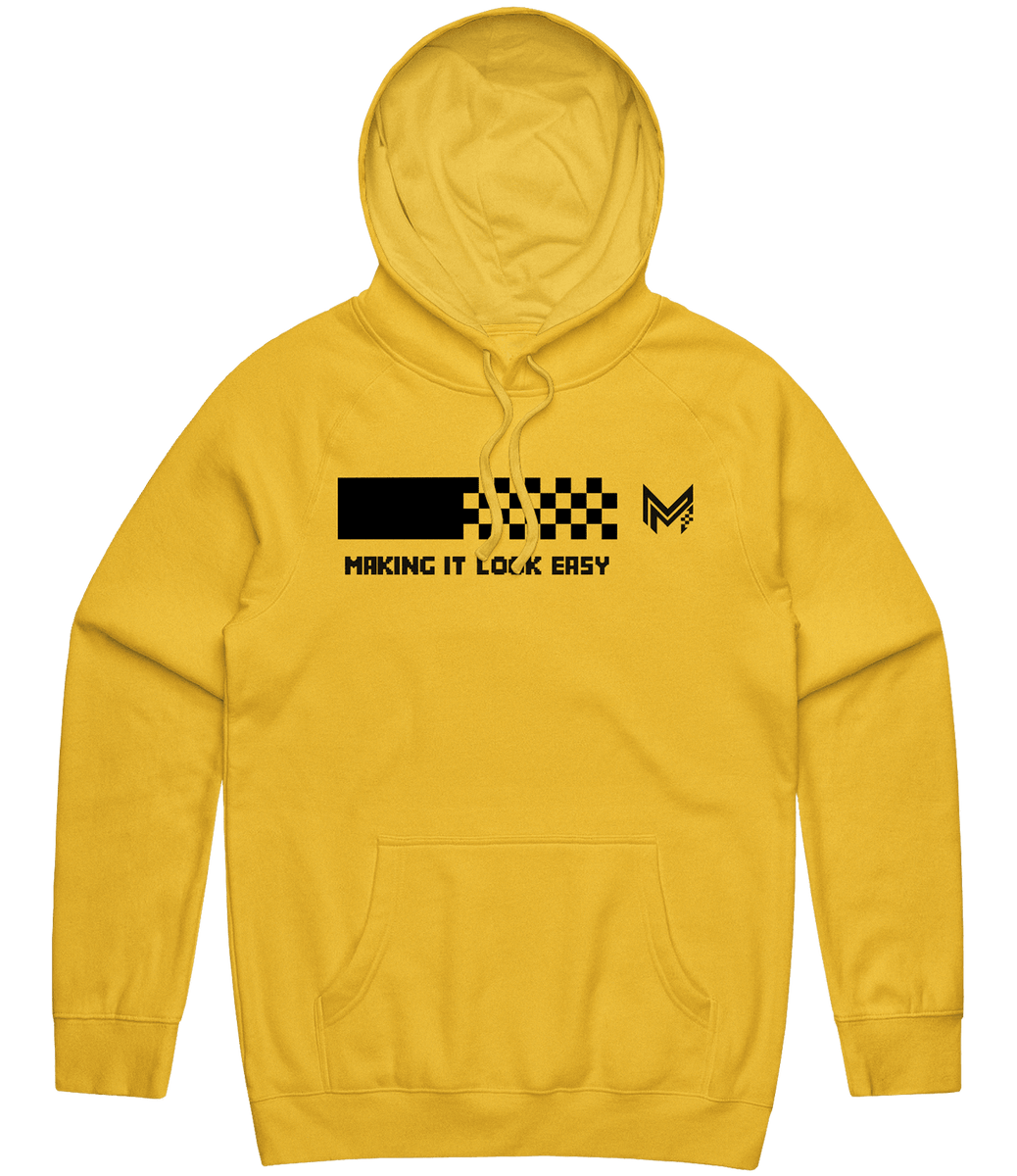 Mile Banner Hoodie - Yellow - Custom Esports Jersey by ARMA