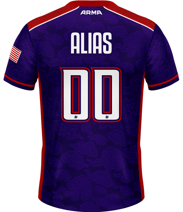 Redemption Jersey - Black/Purple - Custom Esports Jersey by ARMA