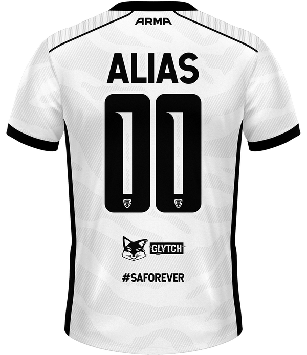 Esports Psycho ELITE Jersey - White - Custom Esports Jersey by ARMA