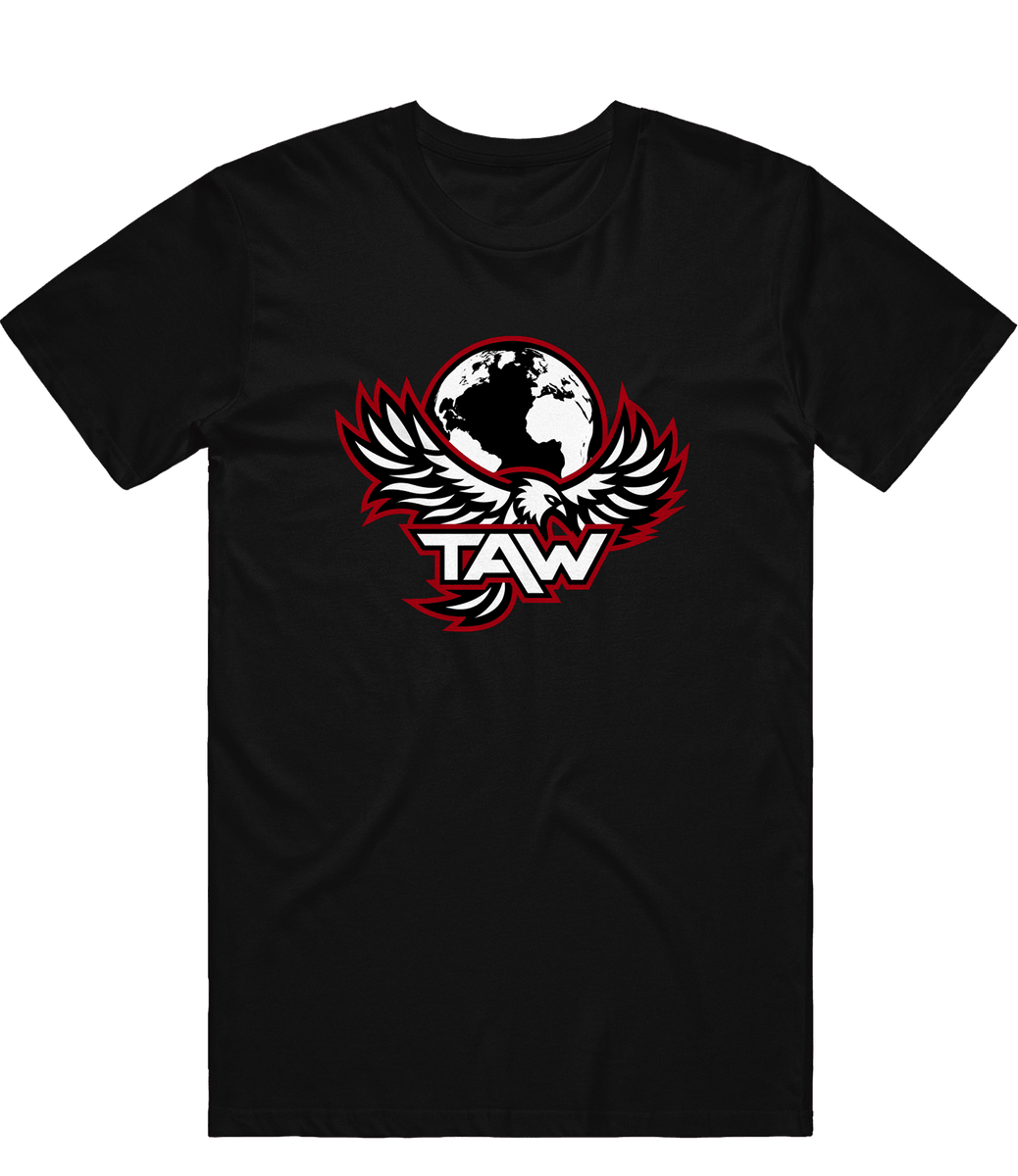 TAW Logo Tee - Black - Custom Esports Jersey by ARMA