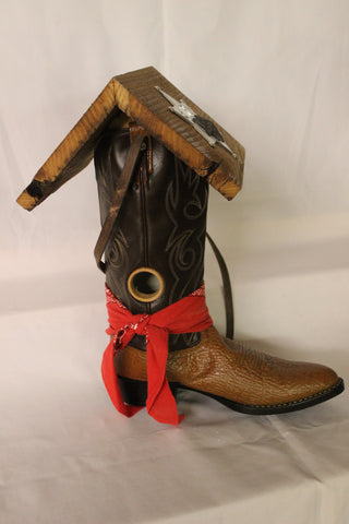 repurposed cowboy boots