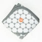 Troupe Baby Hooded Towels - Grey Honeycomb