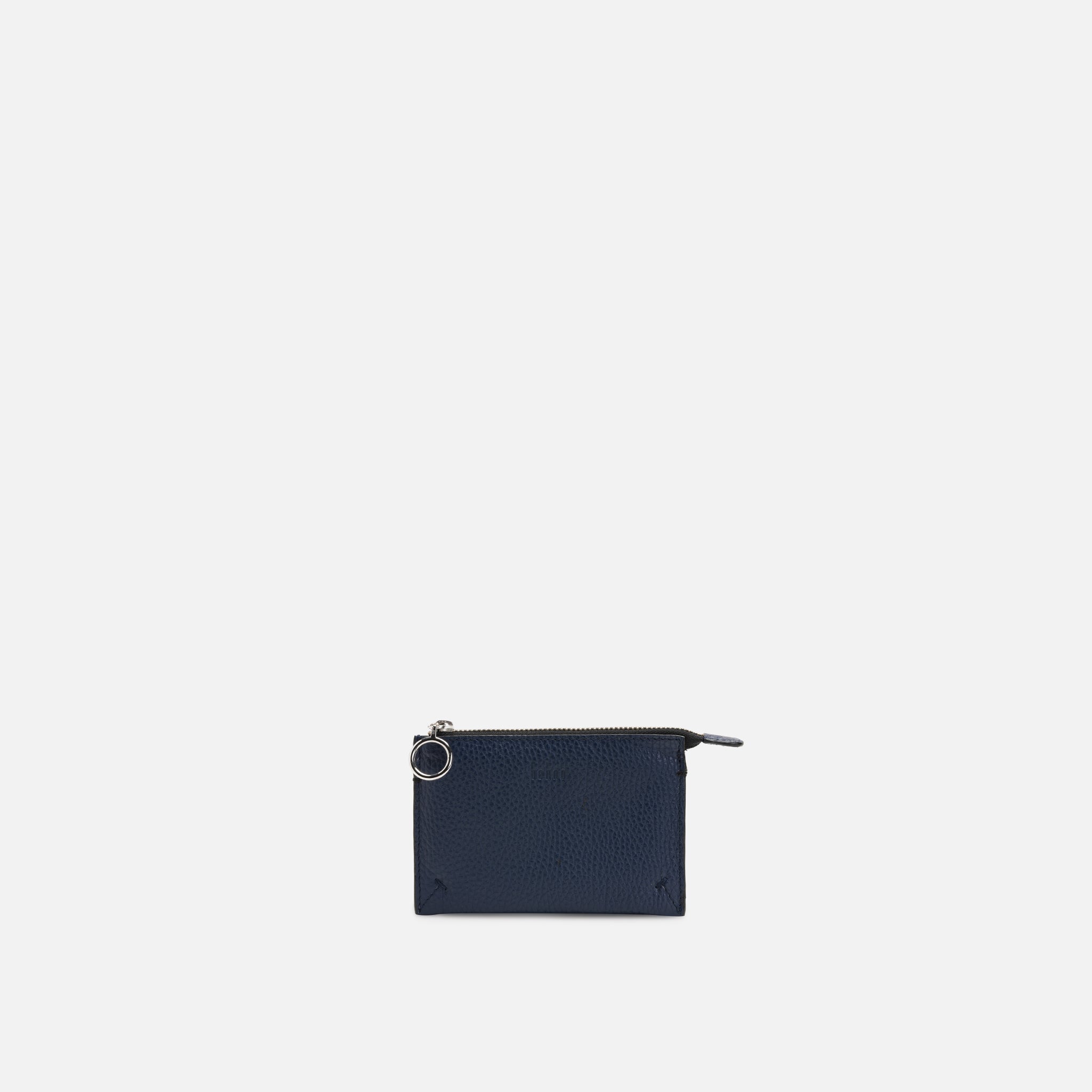 Shop Behno Frida Wallet Pebble Navy