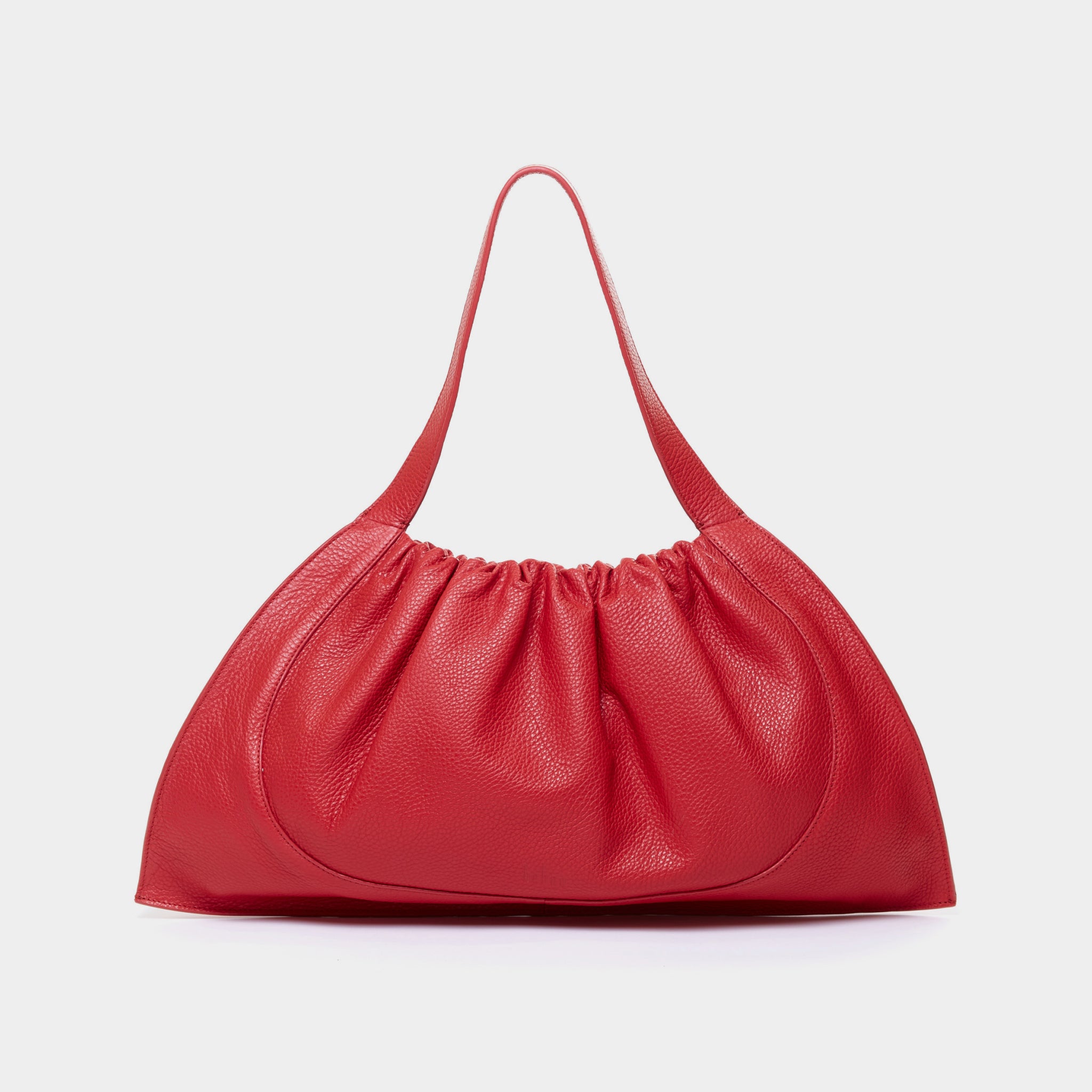 Shop Behno Ana Tote Large Pebble Red