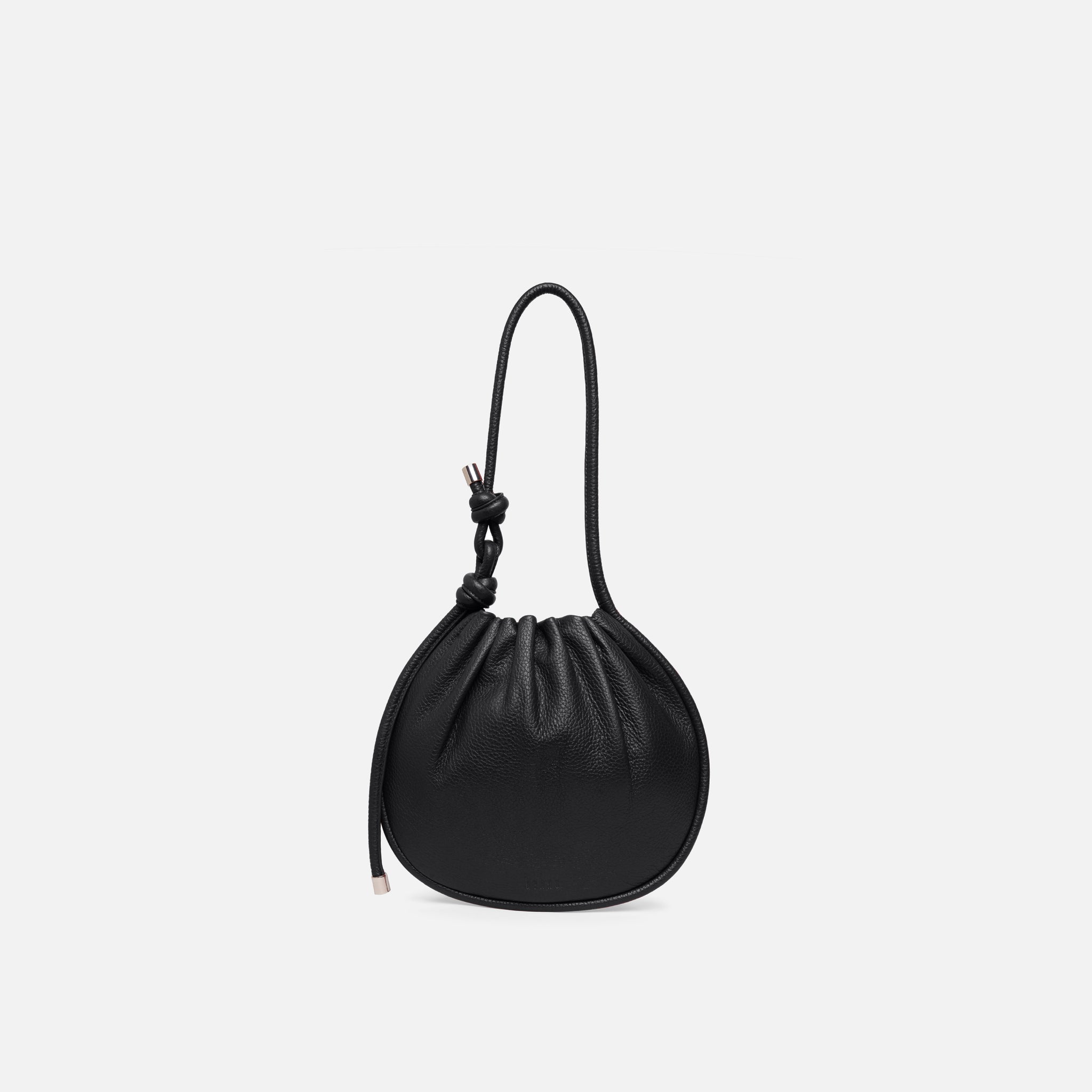 Shop Behno Ina Potli Medium Pebble Black