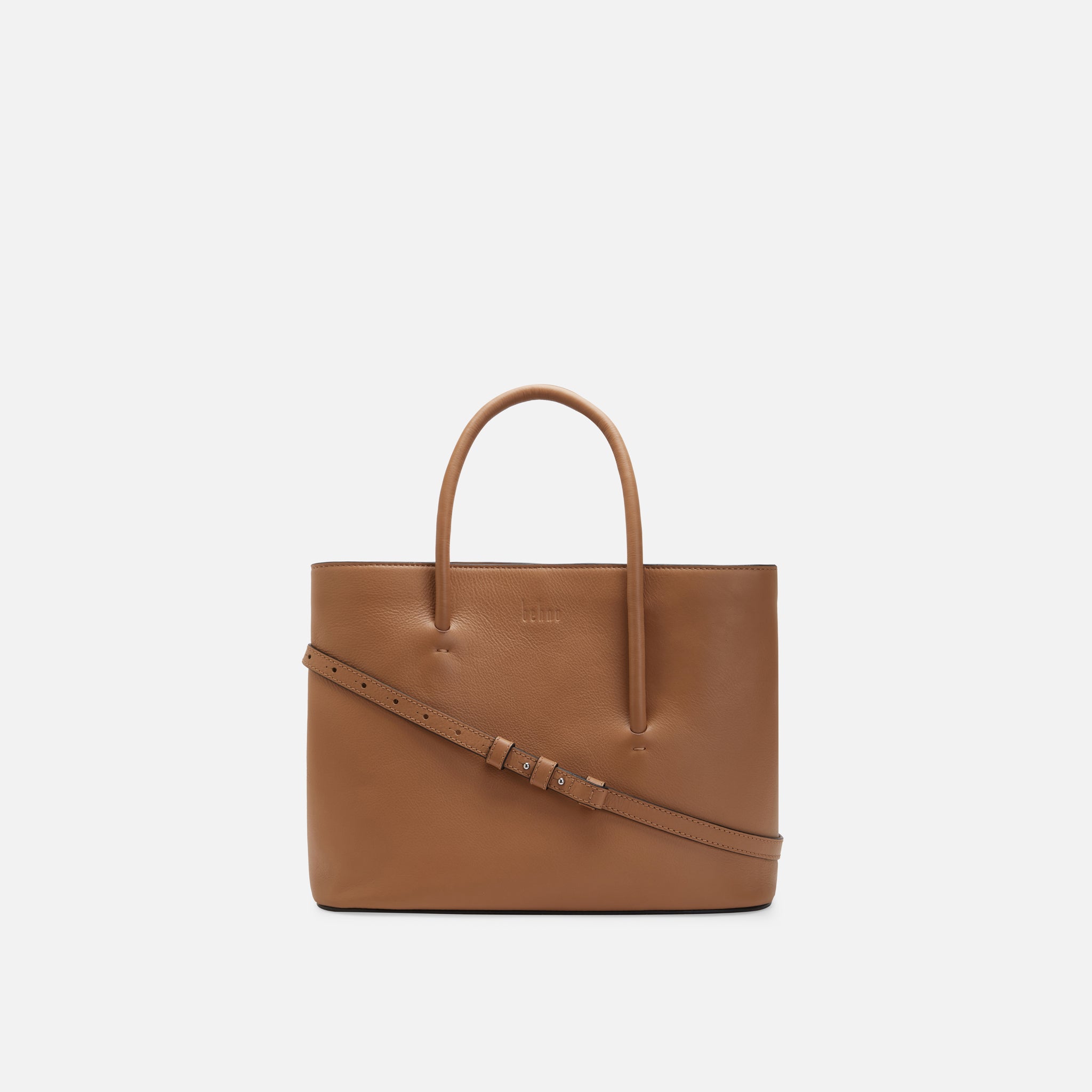 Shop Behno Meena Satchel Milled Almond