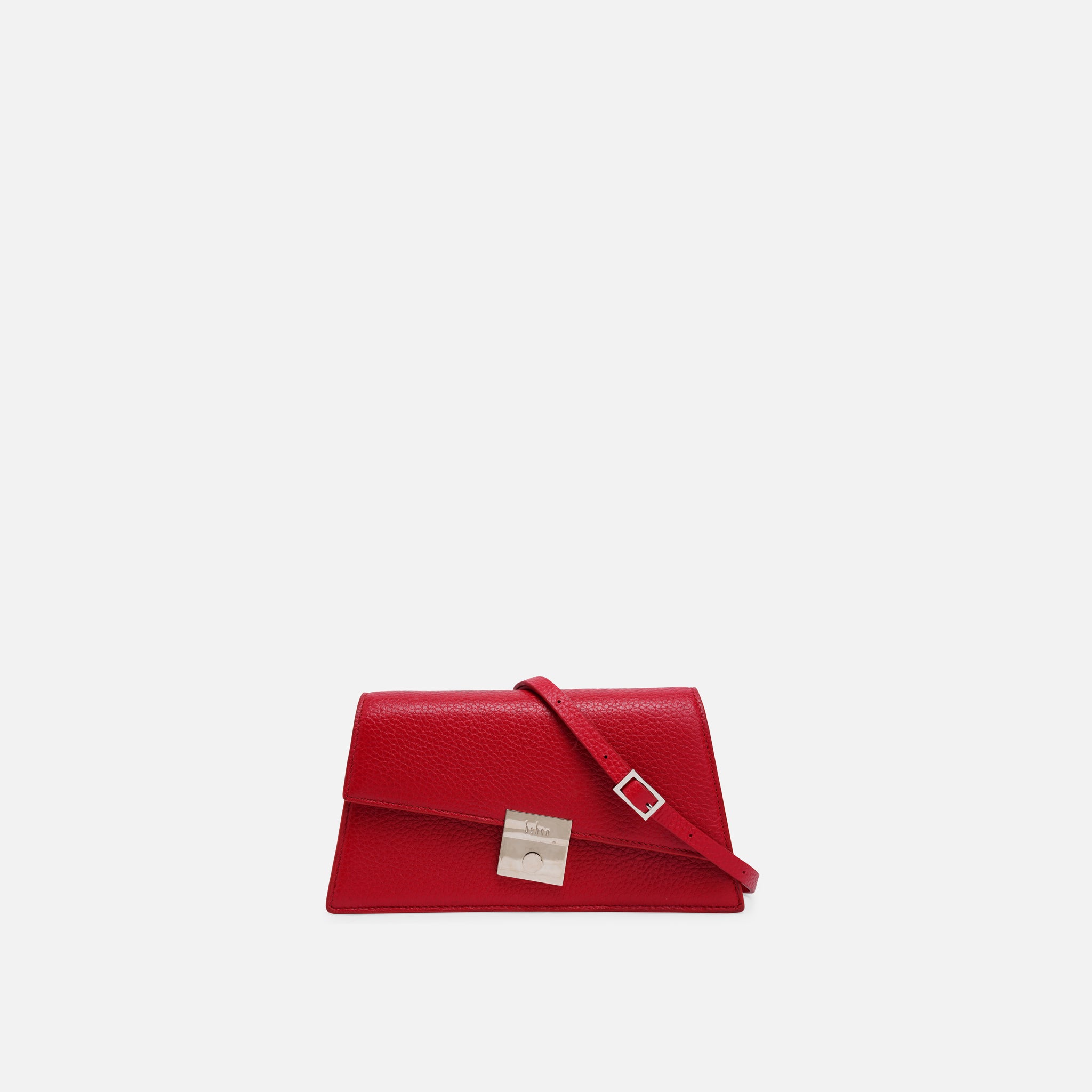 Shop Behno Simone Mini Sling Bag Pebble Red