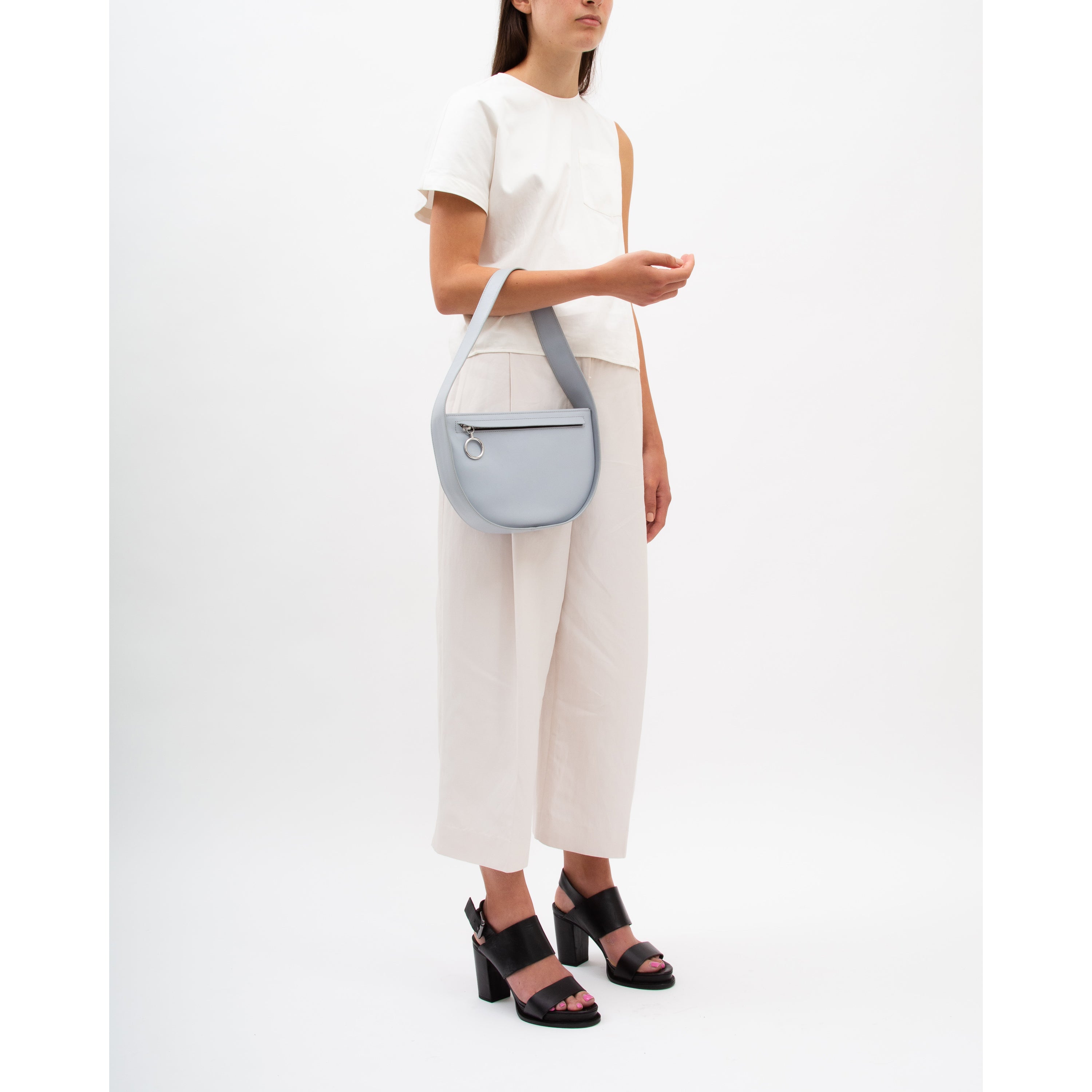 GRETA SHOULDER BAG NAPPA AZURE