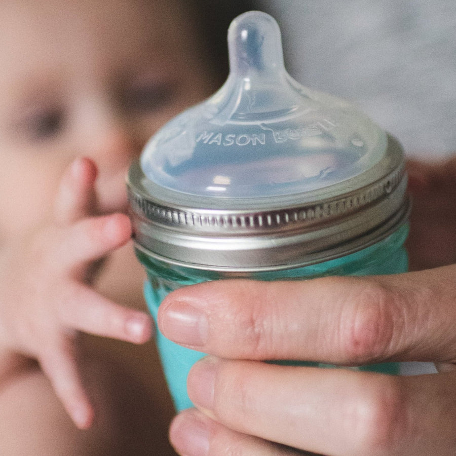 mason jar baby bottle