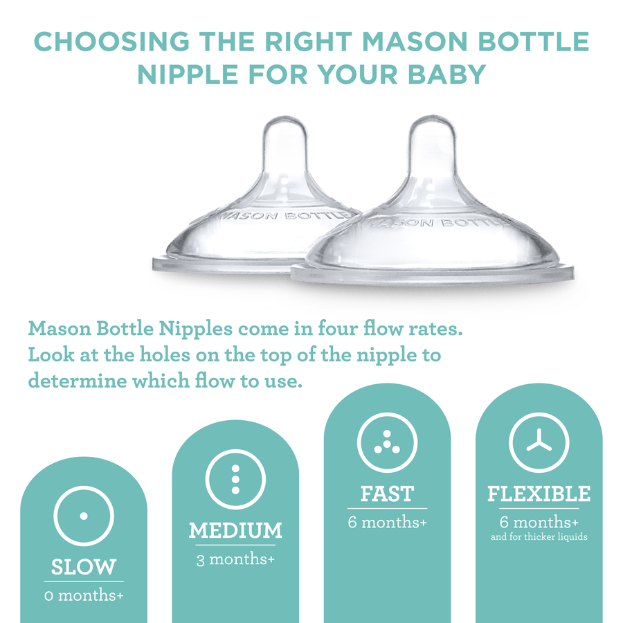 baby bottle nipple sizes