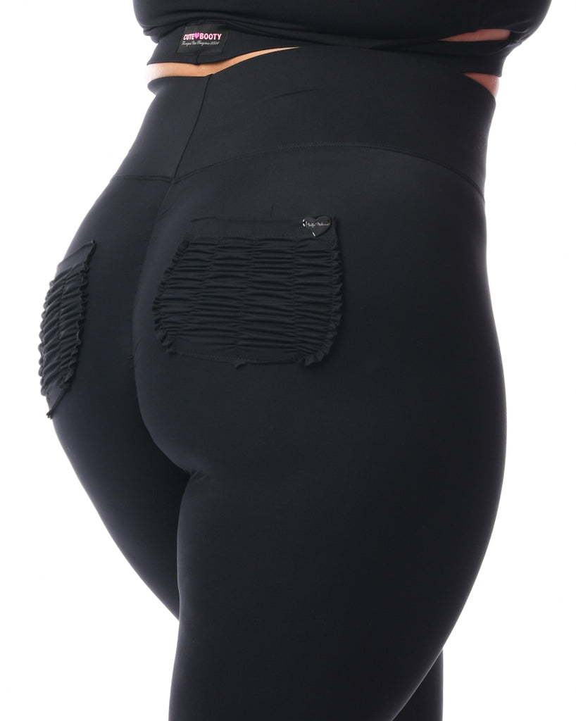 Lifestyle Cute Booty with Signature Scrunch Pockets - Blackout