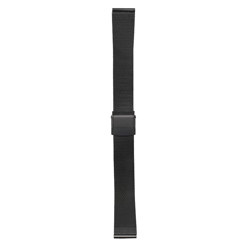 Billede af Black mesh band, 16 mm with Norlite logo on clasp