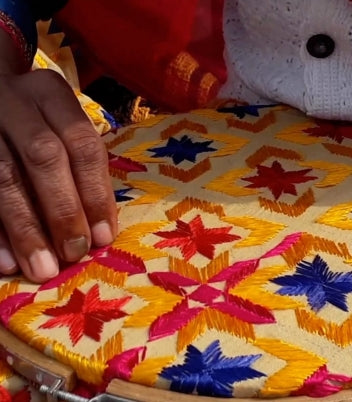 Phulkari of Punjab: A Riot of Colorful Stitches