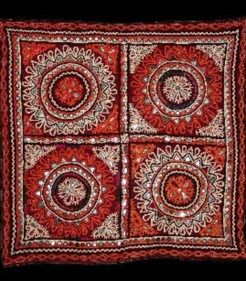 Shisha Embroidery (Mirror work): A Glittering Tradition