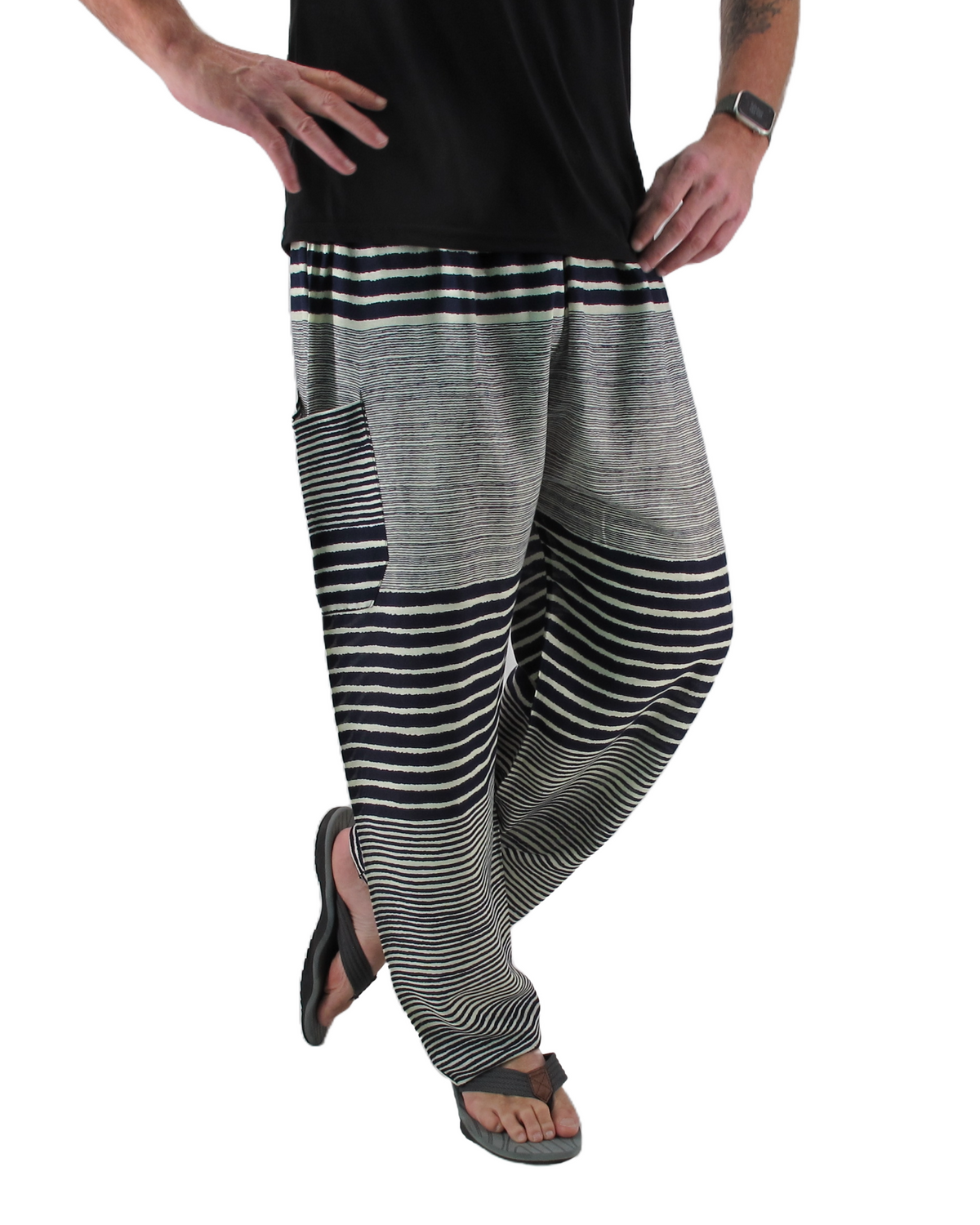 Thai Weave Baggy Harem Trousers - Siesta UK