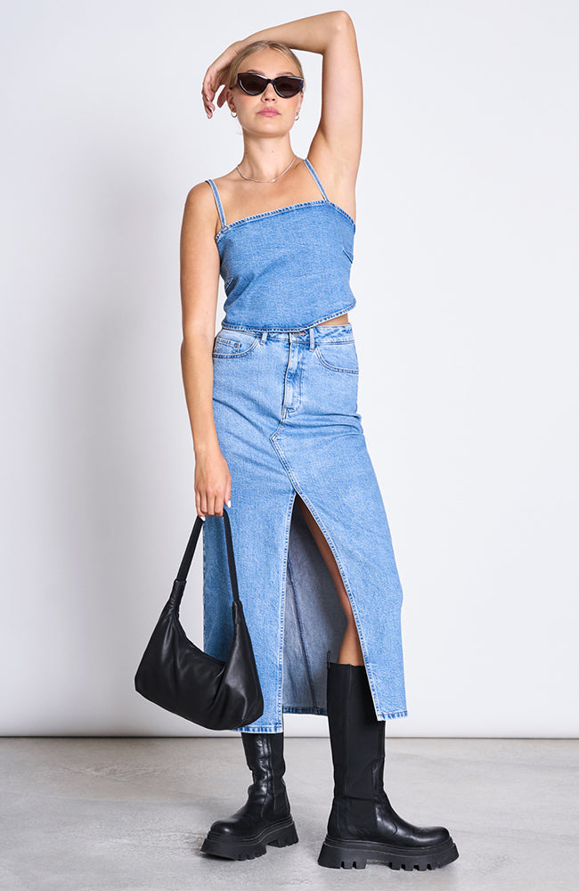 Denim Rok Luce Lichtblauw 2