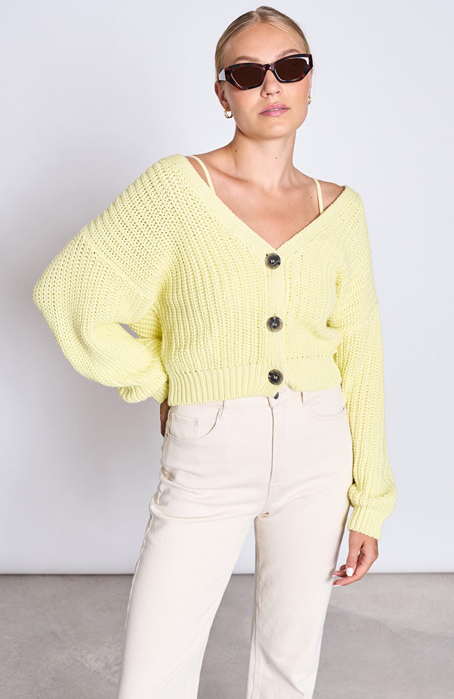 Cardigan Lena Lime Sorbet 3