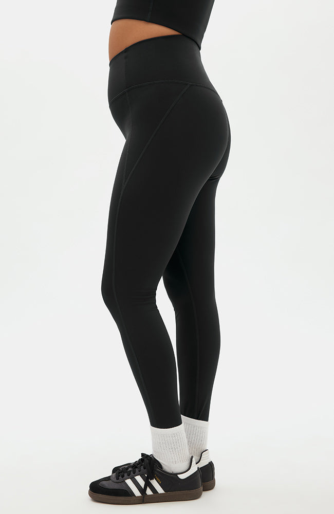 Leggings High Rise Schwarz 2