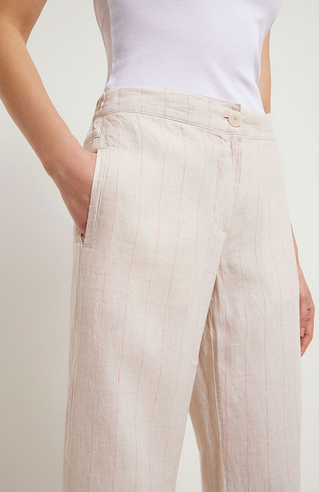 Pants Linen Marlene Cream 4