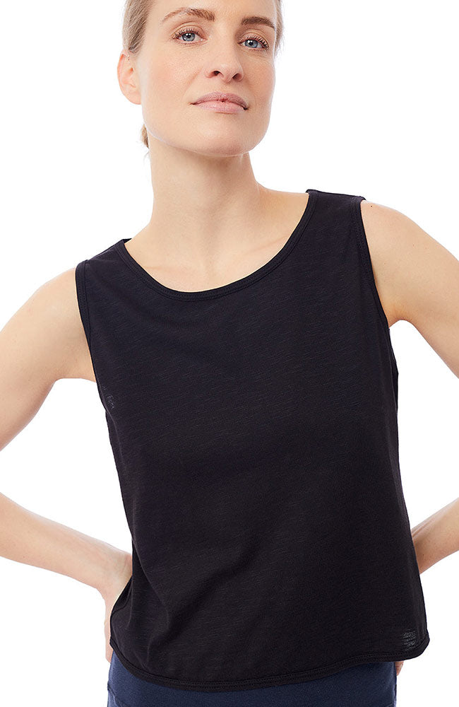 Sports Cropped Top Black 1