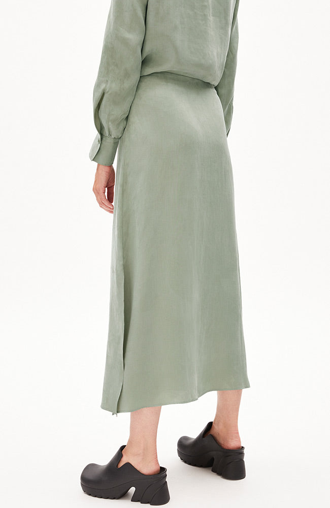 Milajaa Skirt Gray Green 1
