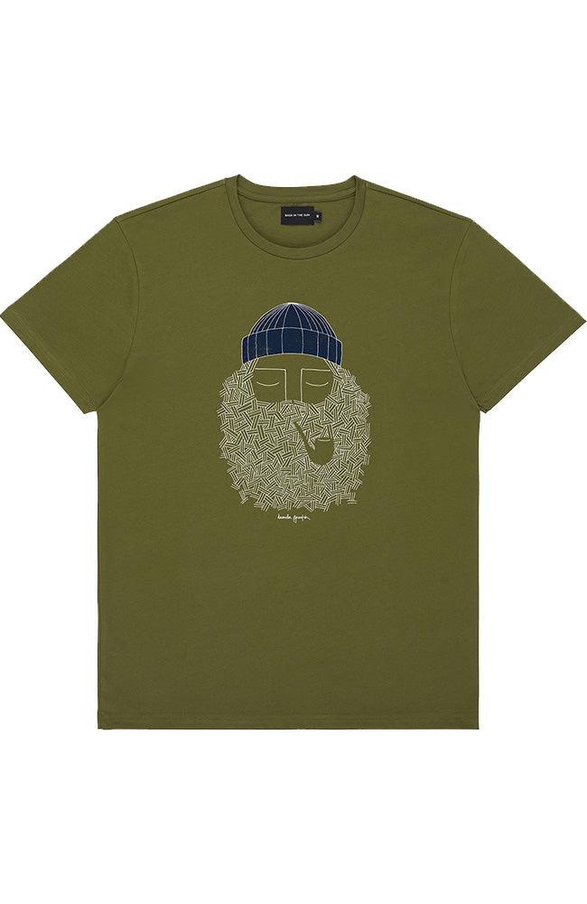 T-Shirt Raucherpfeife Kaktus Grün 4