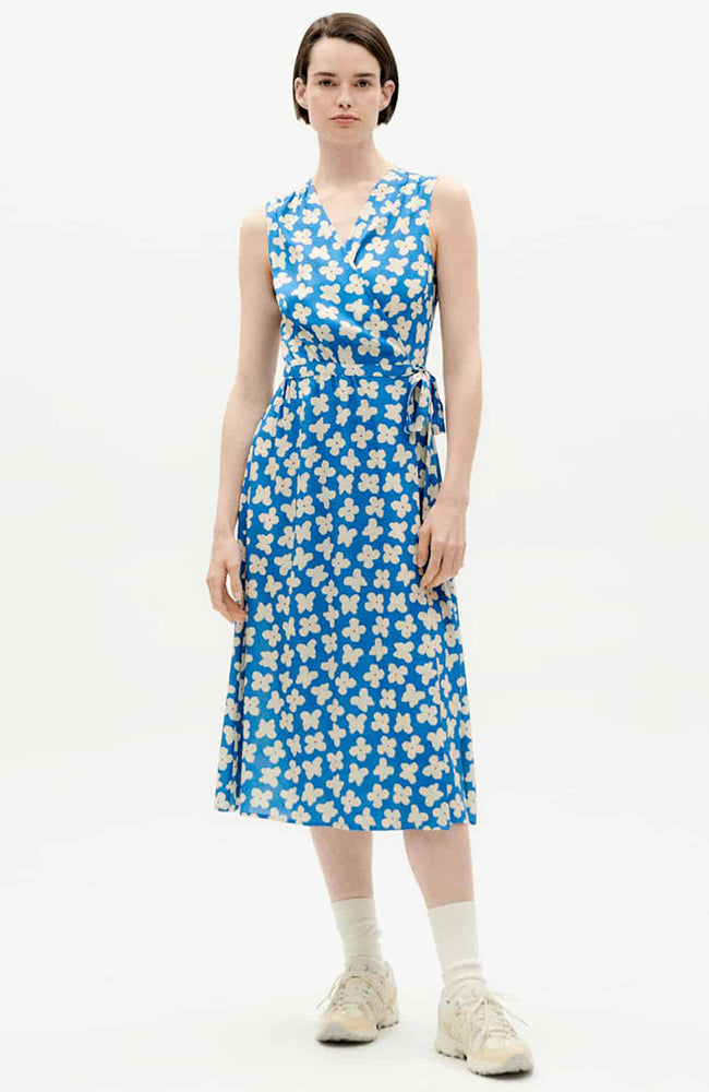 Kleid Amapola Big Butterfly Blau 1