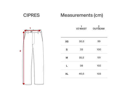 ecoalf cypress size| sophie stone