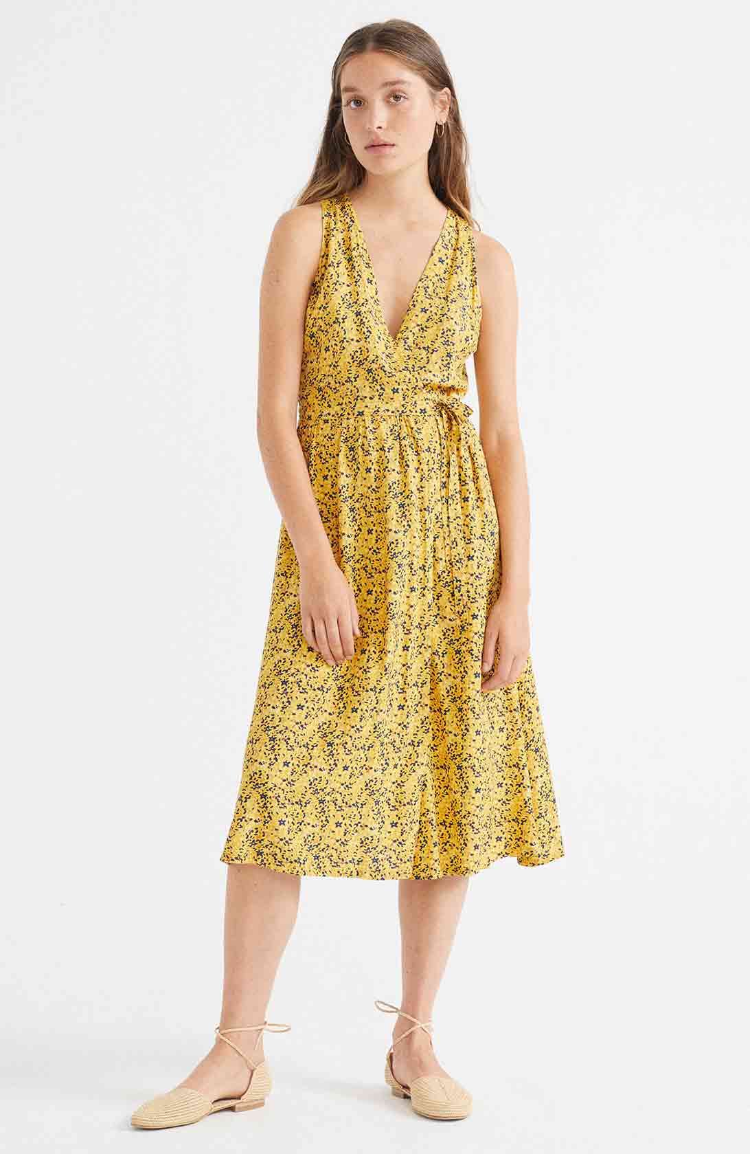 Dress Amapola Mustard Yellow 4