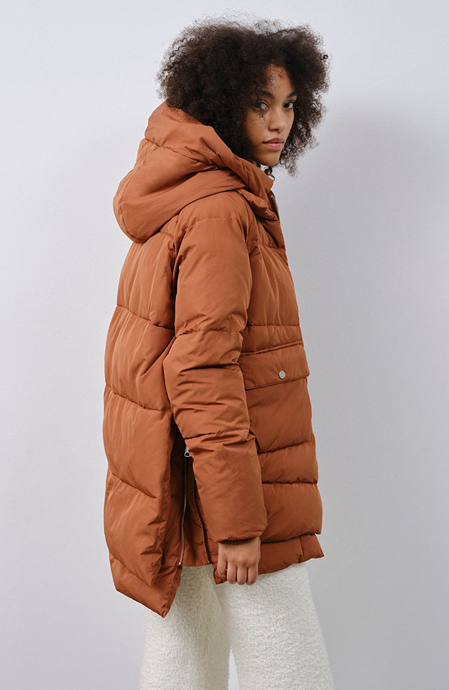 Pufferjacke Lyndon Bisquit Orange 3