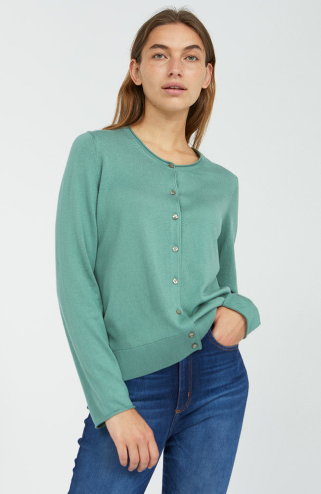 Cardigan Zinaa Green 4