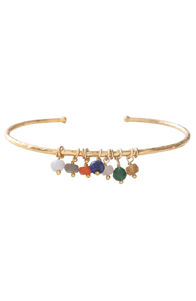 Armband Posy Edelsteen Mix Goud 1