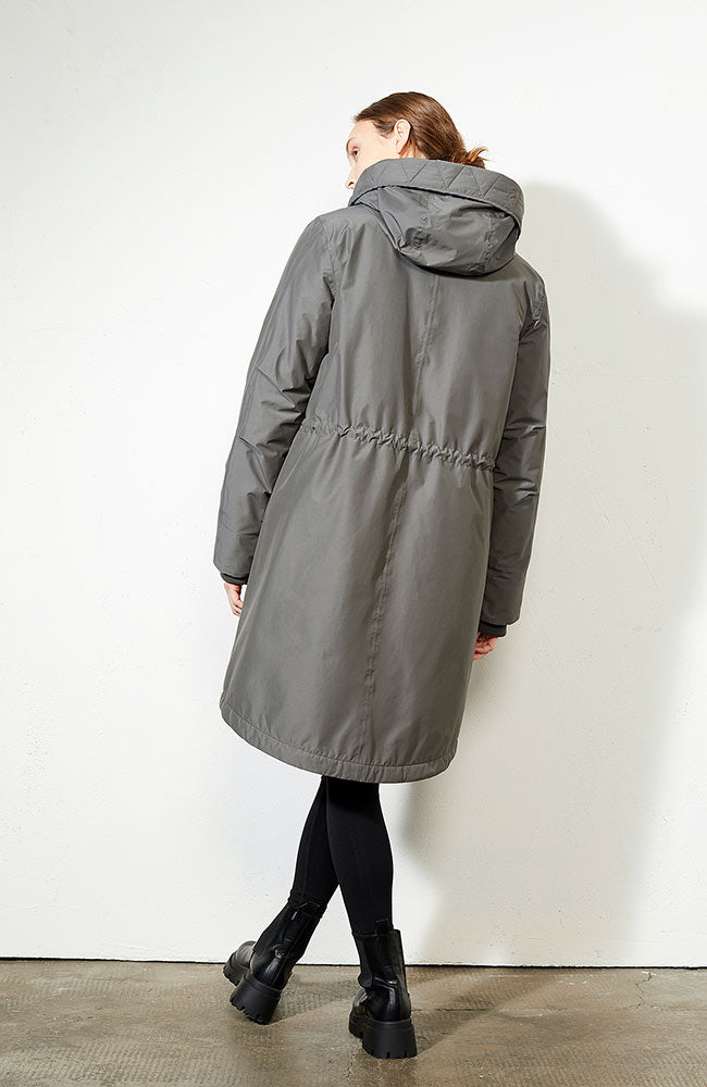 Parka Lismore Grijs Groen 5