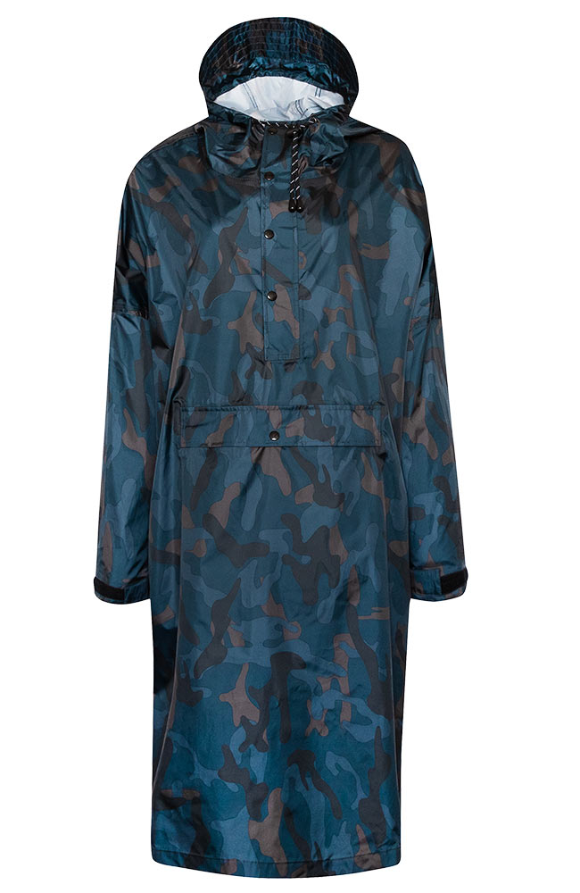 Poncho Storm Camo Noir 5