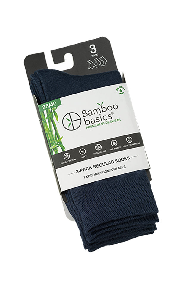 Socks 3-Pack Navy Blue 2