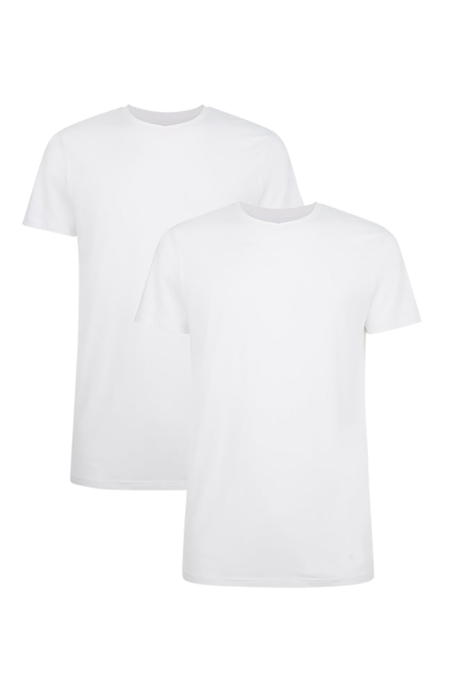 T-Shirts 2-Pack Wit 3