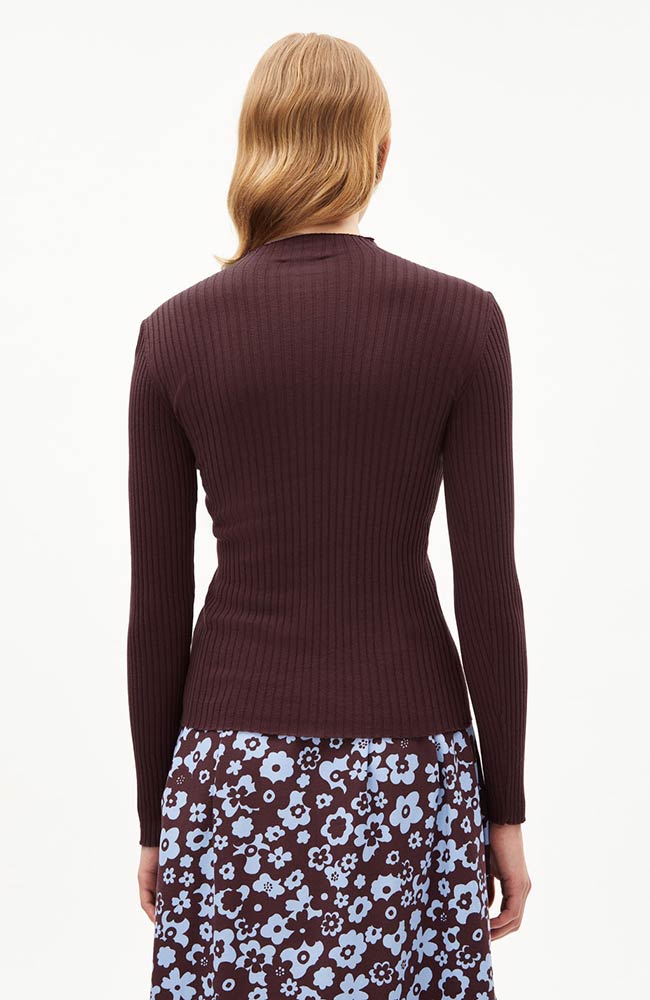 Alaani Turtleneck Fudge Brown 2