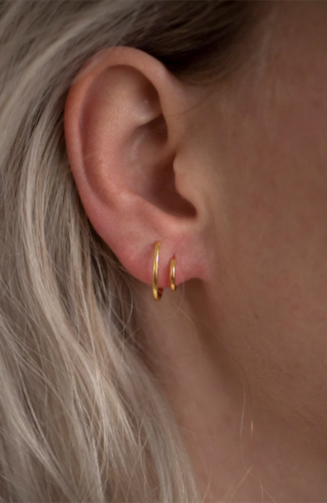 All Day All Night Earrings Gold 1