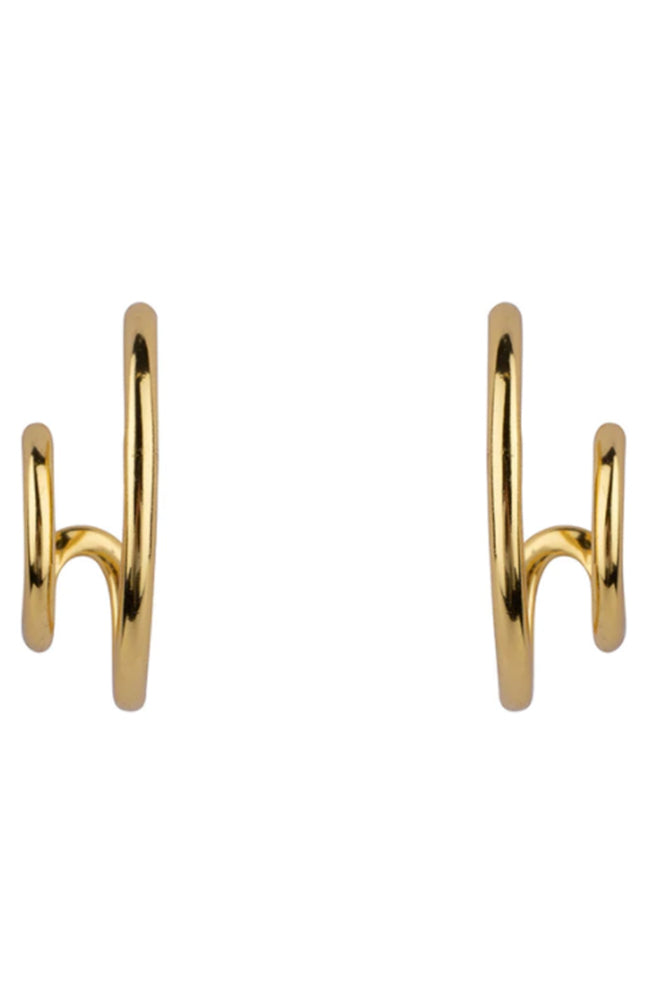 All Day All Night Earrings Gold 2