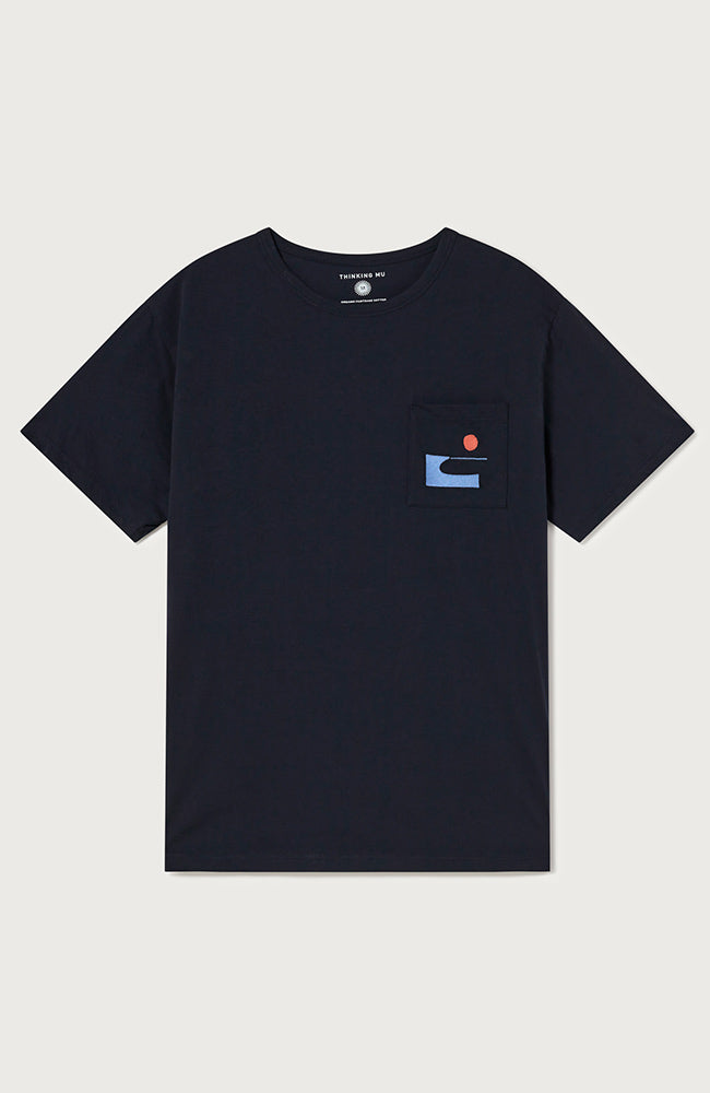 T-Shirt Kinderen Van De Zon Marineblauw 1
