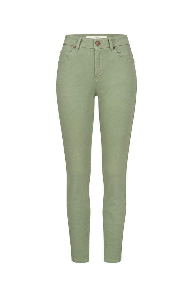 Jeans High Waist Jade Grün 1