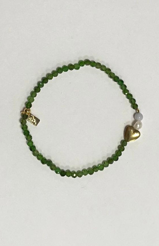 Armband Heart Green 1