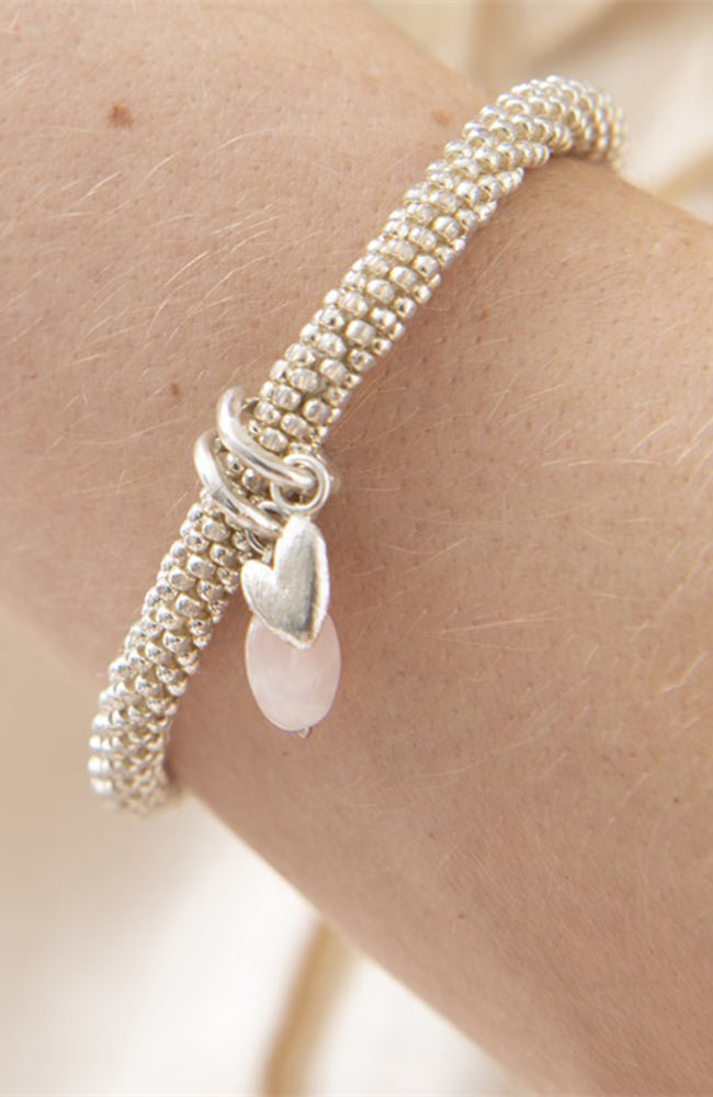 Armband Jacky Rose Quartz 2