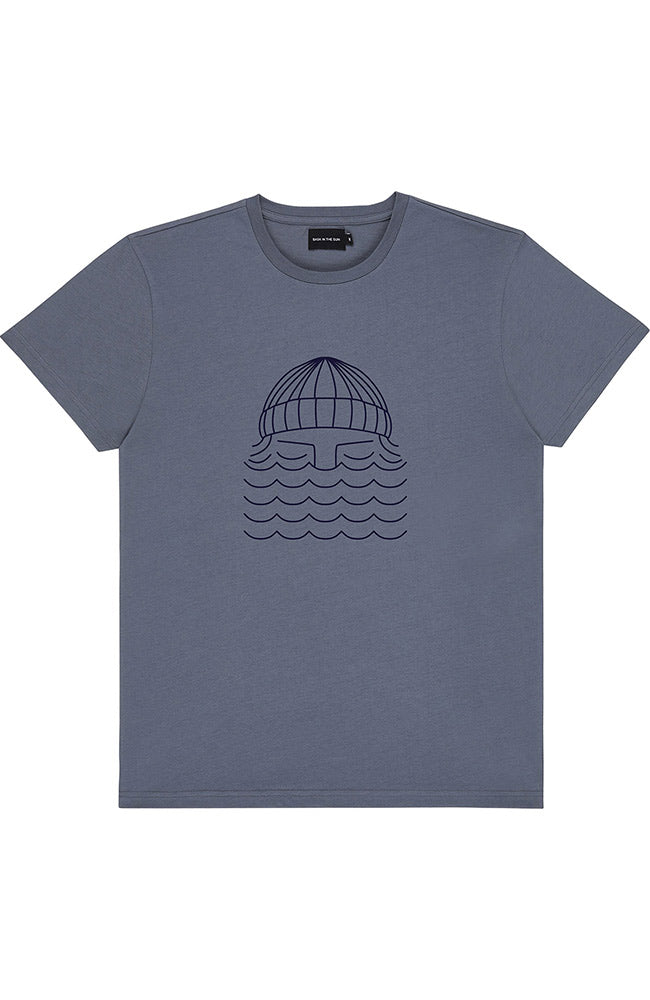 T-Shirt To The Sea Tee Storm Grau 3