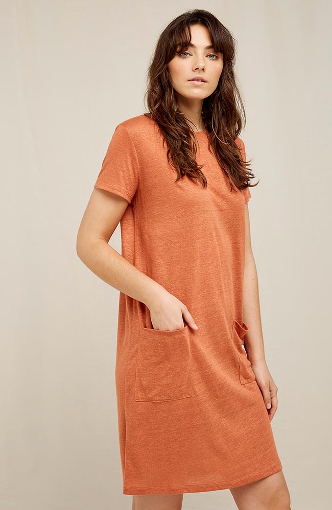 Jurk Phoebe Oranje 5