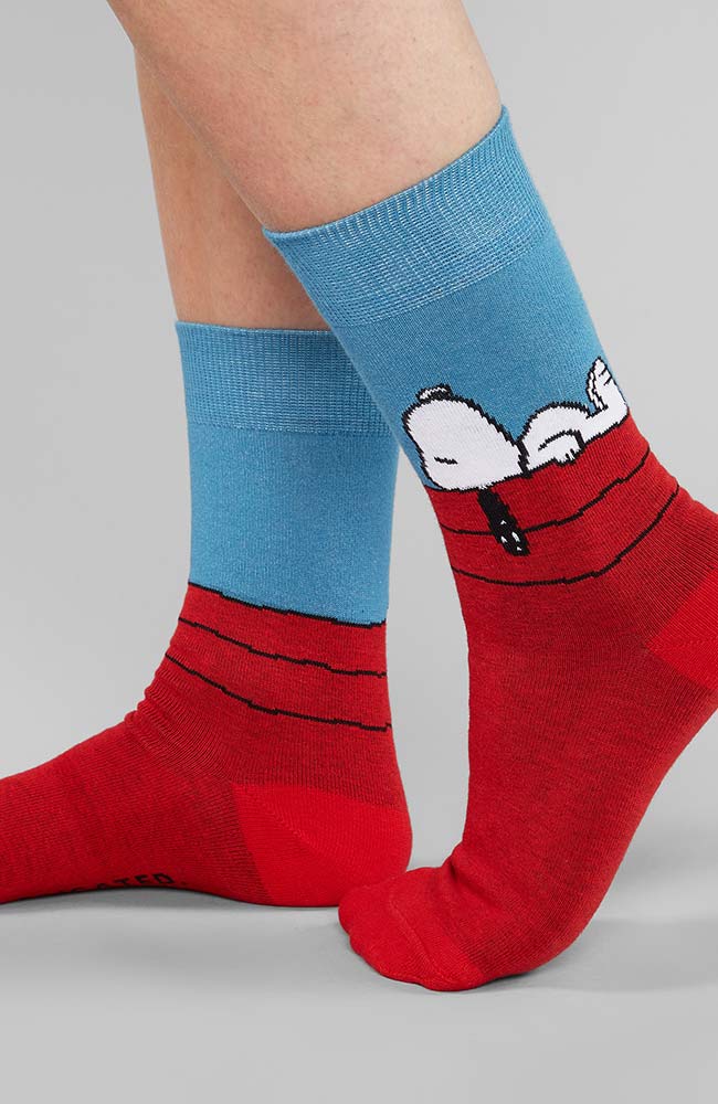 Socken Snoopy Rot 3