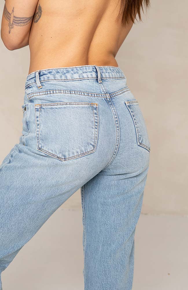 Jeans Wijde Pijpen Alper Blauw 1