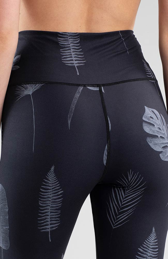 Leggings Tropen Schwarz 1